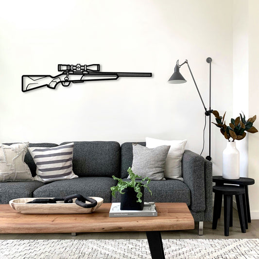 WINCHESTER XPR VORTEX SCOPE COMBO .243 METAL WALL ART