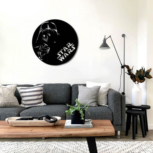 STAR WARS DARTH VADER VINYL DECOR METAL WALL ART