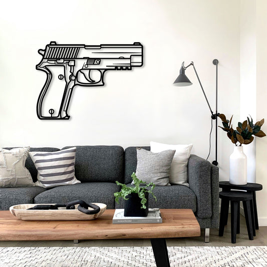 SIG SAUER MK25 P226 METAL WALL ART