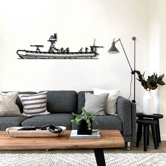 NSW RHIB METAL WALL ART