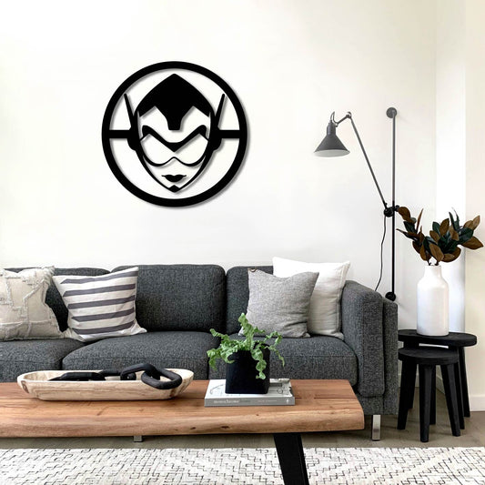 THE WASP LOGO METAL WALL ART