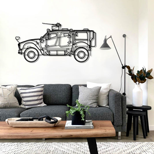 M-ATV MRAP METAL WALL ART