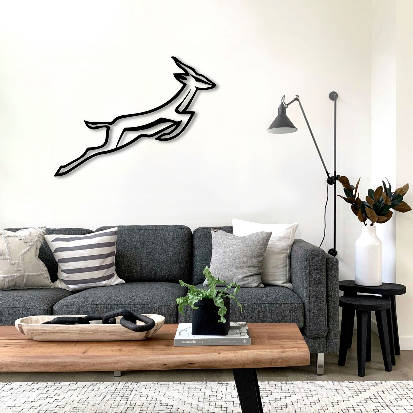 SPRINGBOKS RUGBY LOGO METAL WALL ART