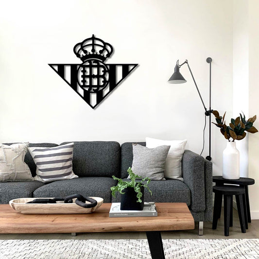 REAL BETIS LOGO METAL WALL ART