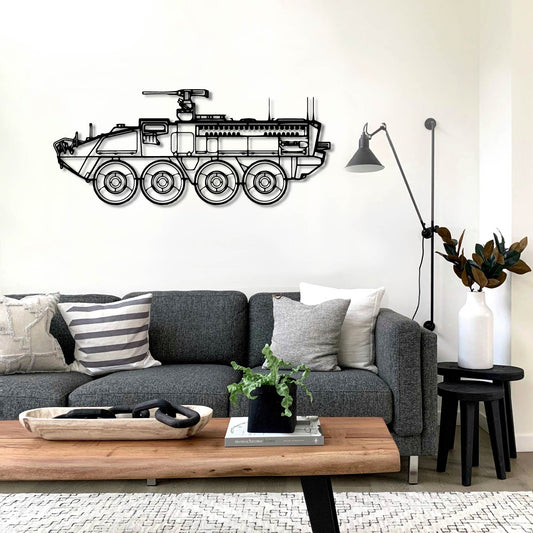 M1126 STRYKER METAL WALL ART