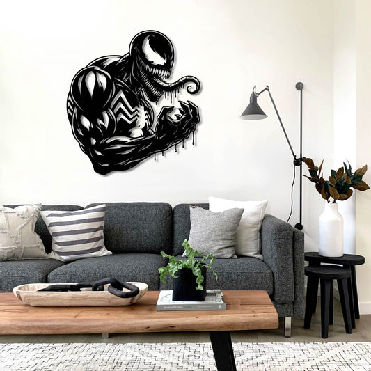 VENOM SIDE METAL WALL ART