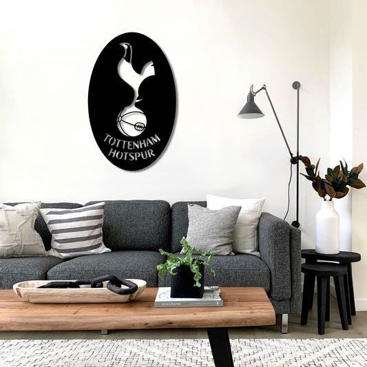 TOTTENHAM HOTSPURS LOGO METAL WALL ART