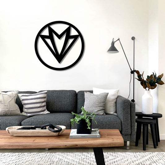 FALCON LOGO METAL WALL ART