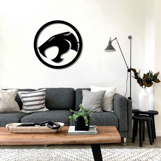 THUNDERCATS LOGO METAL WALL ART