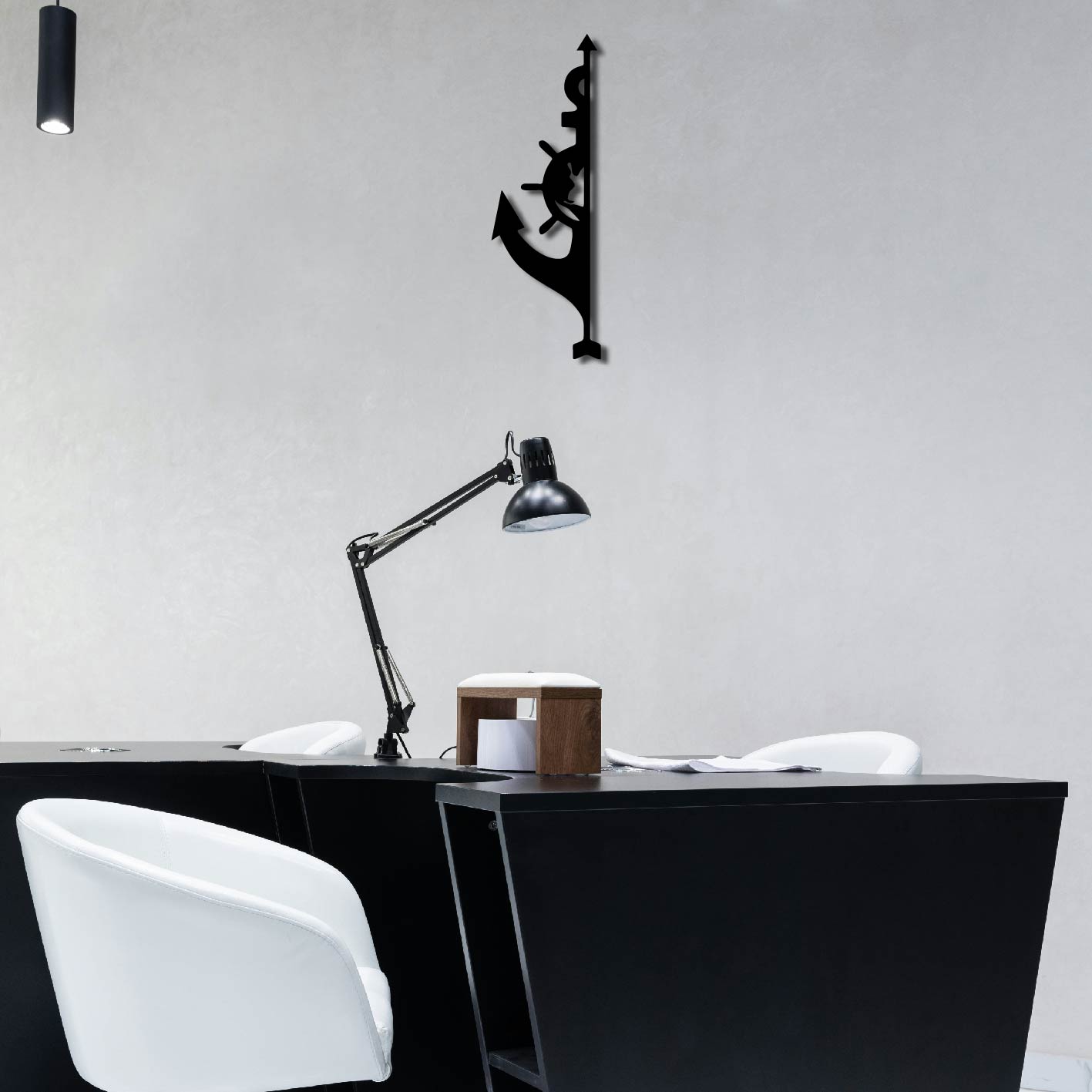 ANCHOR METAL WALL ART