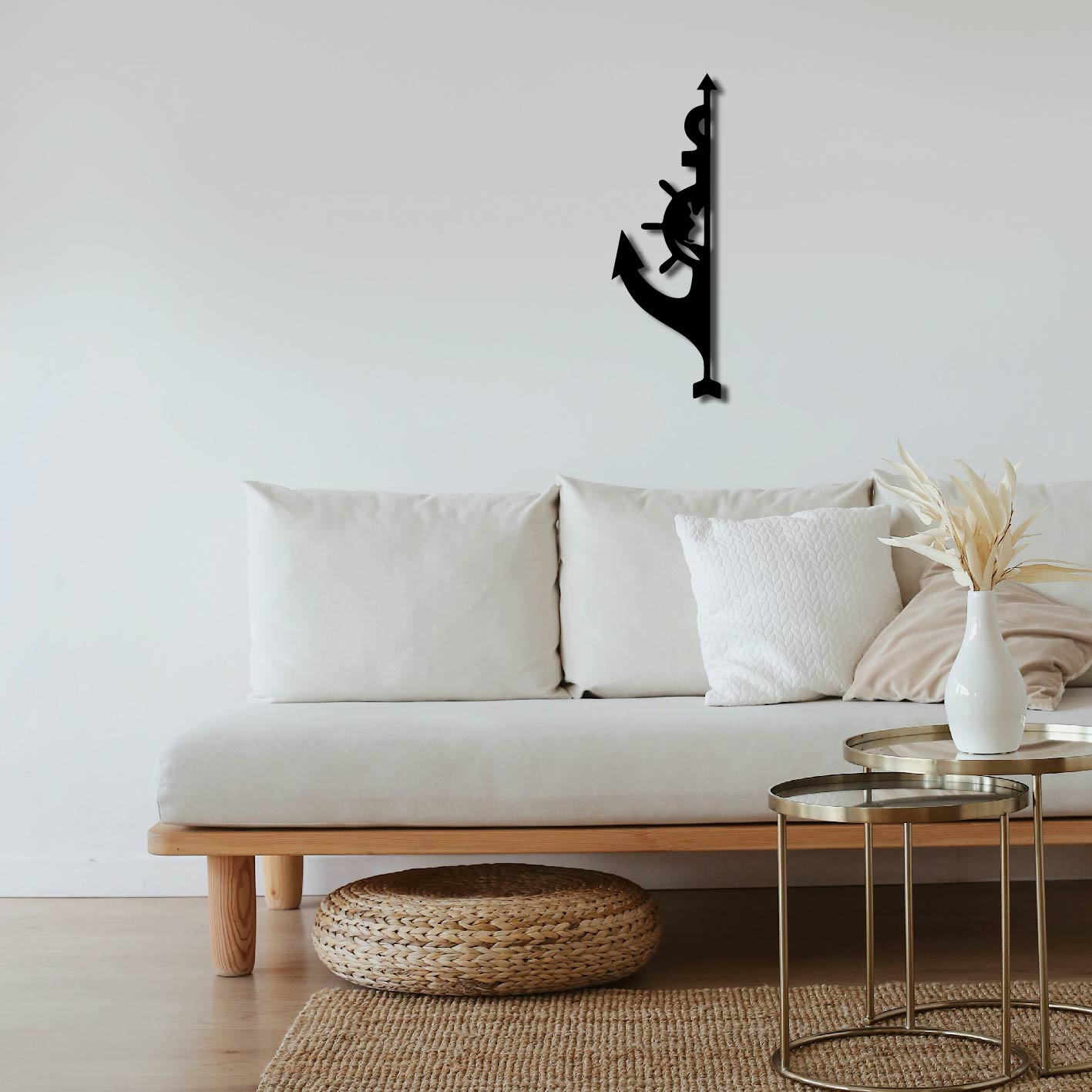 ANCHOR METAL WALL ART