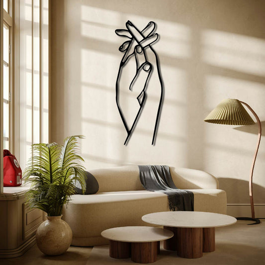 Touch Metal Wall Art Frame