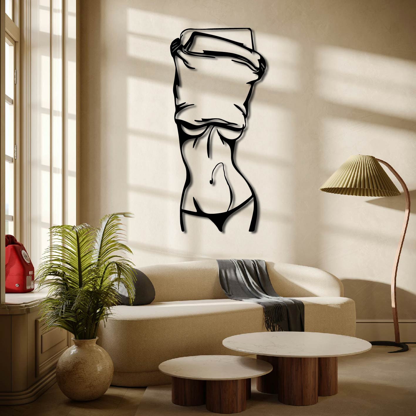 Shape Metal Wall Art Frame