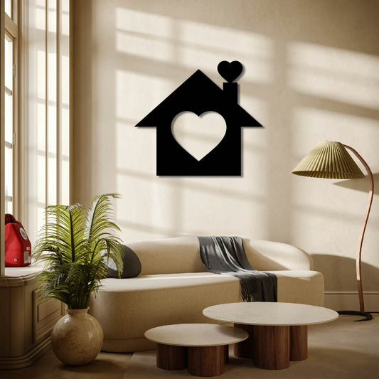 HOME METAL WALL ART