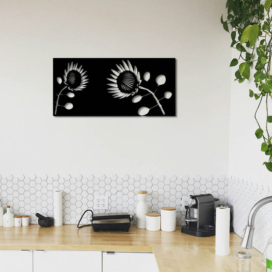 PROTEAS METAL WALL ART