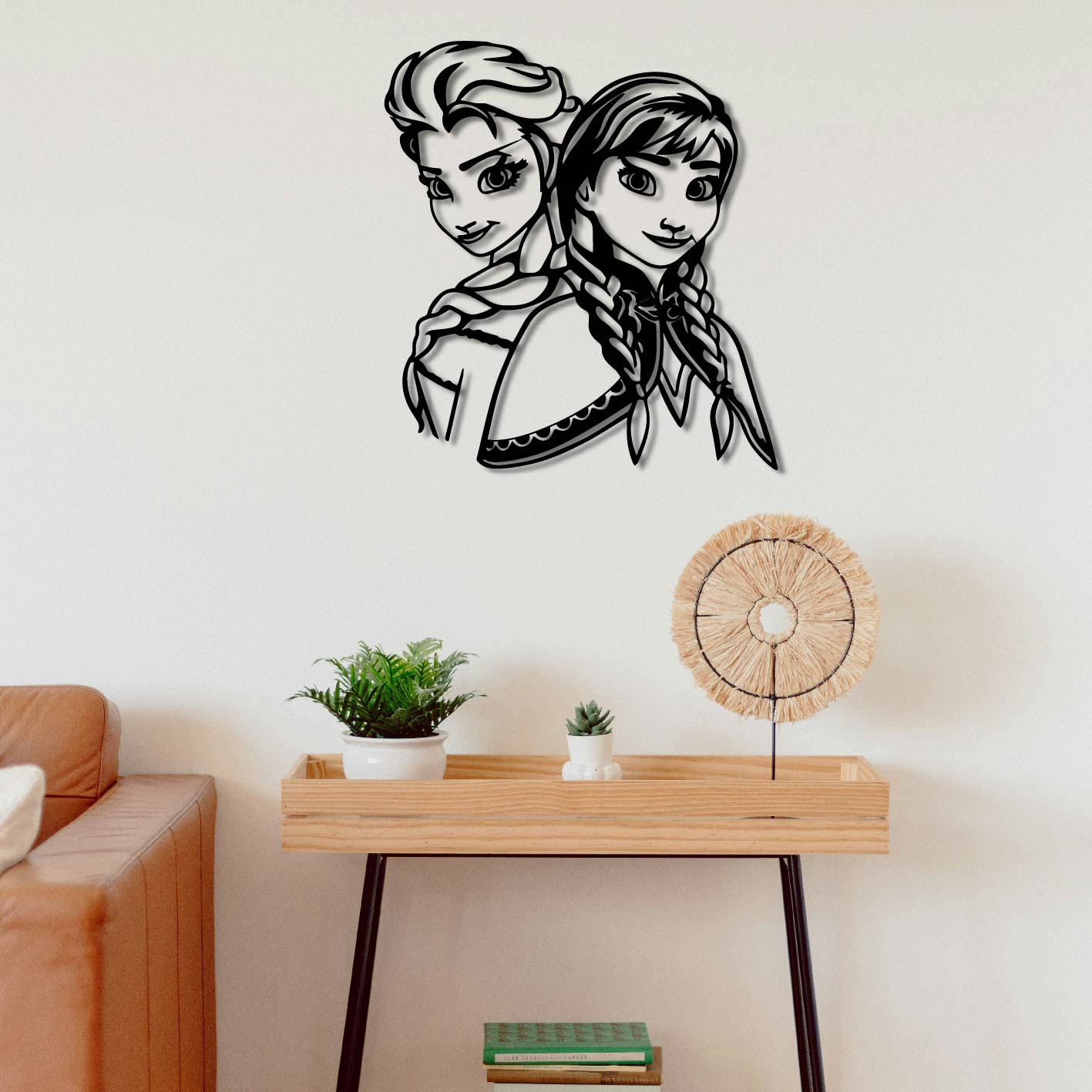 FROZEN METAL WALL ART