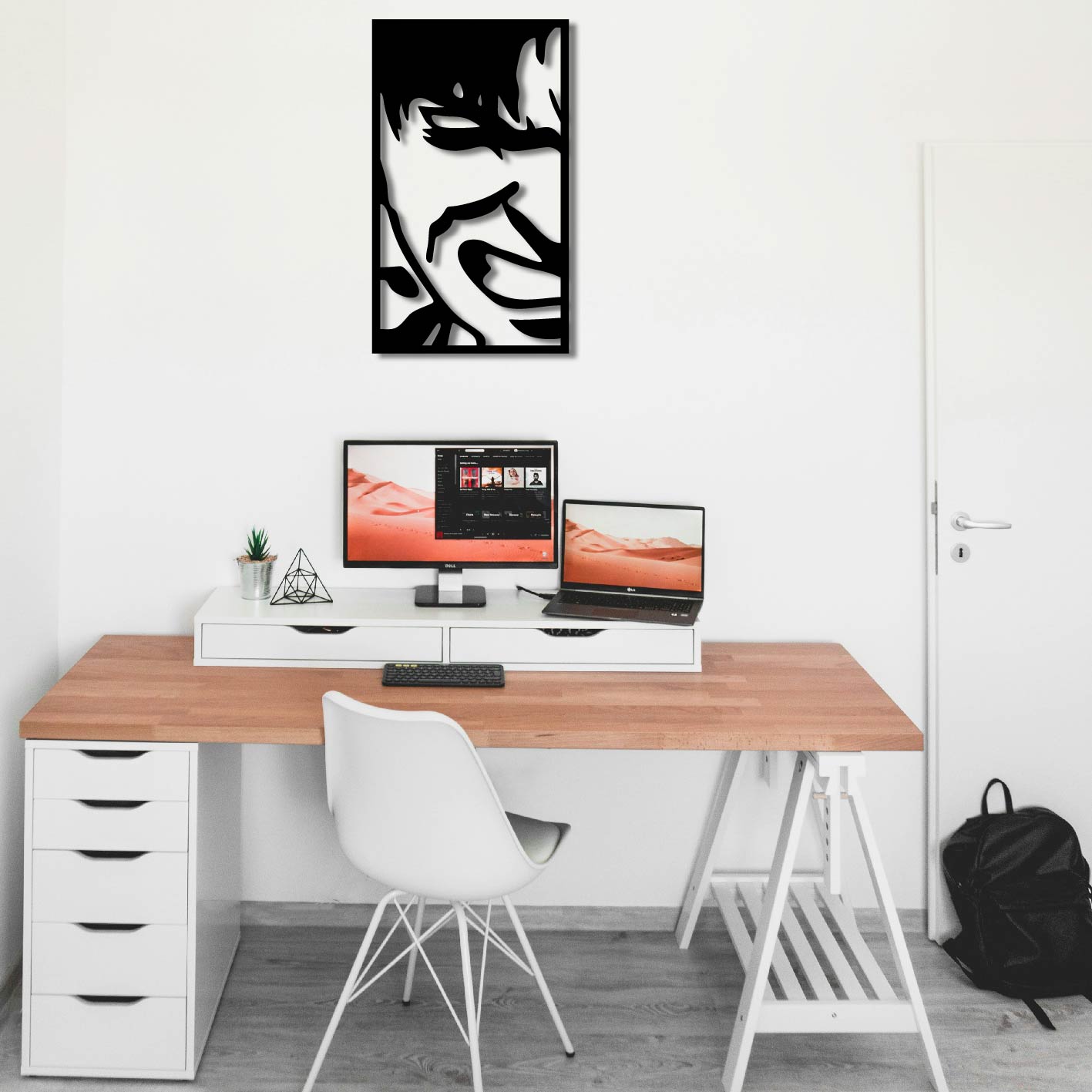 HULK PORTRAIT METAL WALL ART
