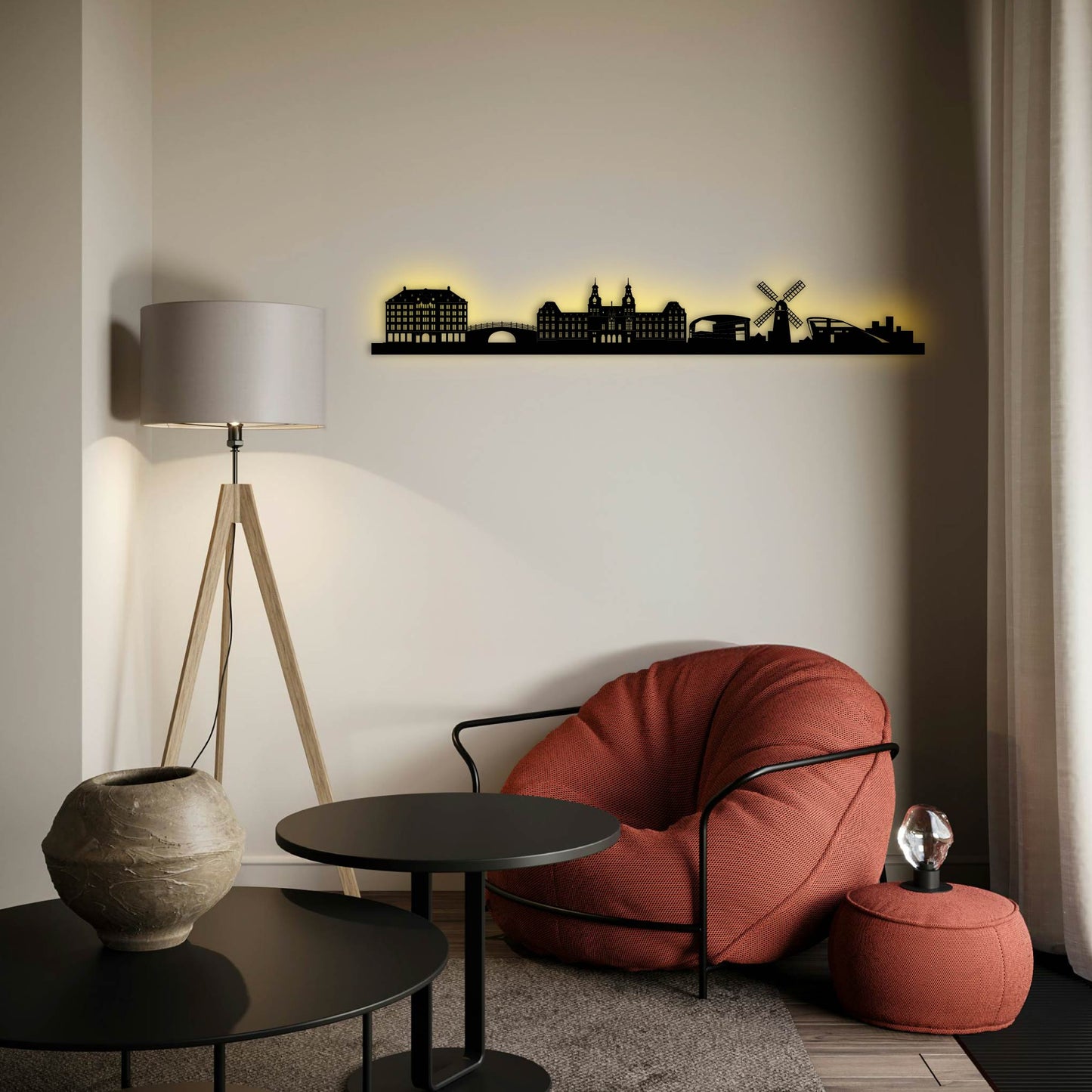 AMSTERDAM NETHERLANDS METAL WALL ART