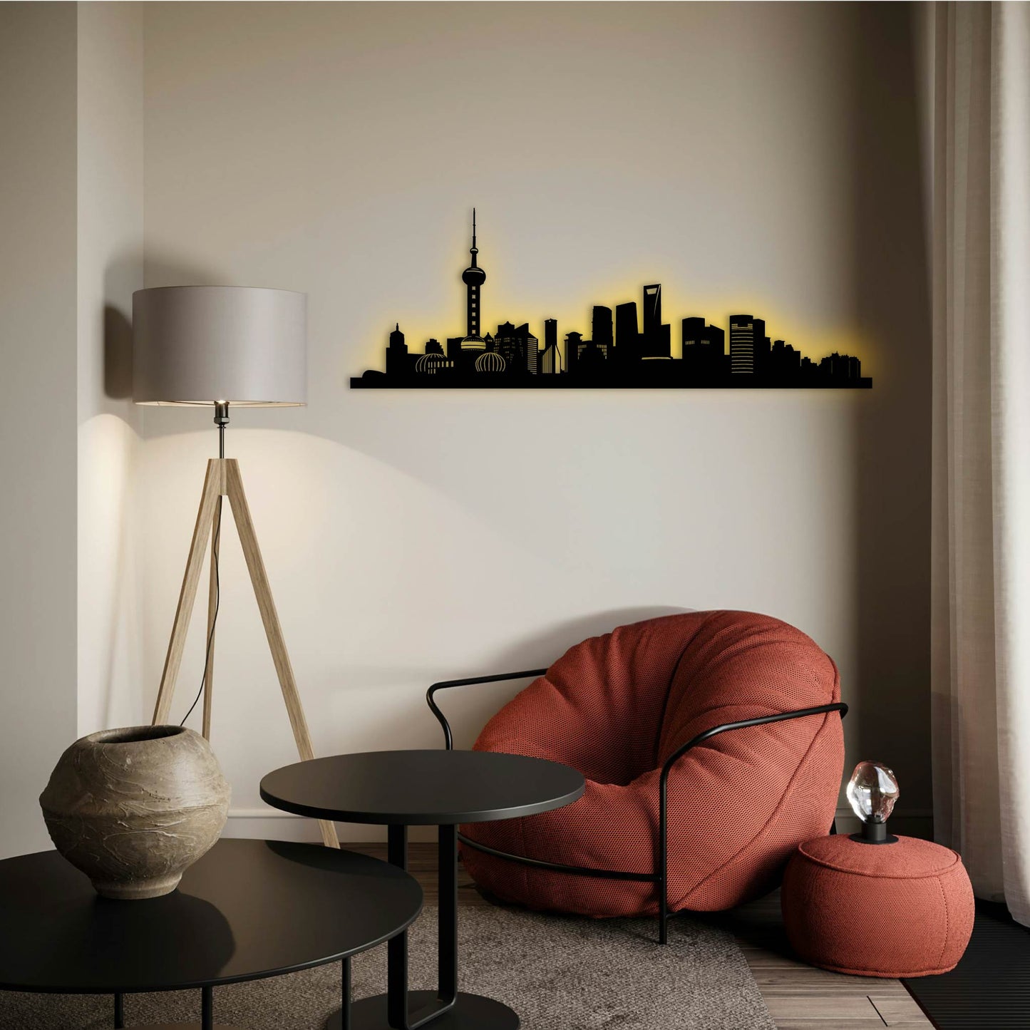 SHANGHAI CHINA METAL WALL ART