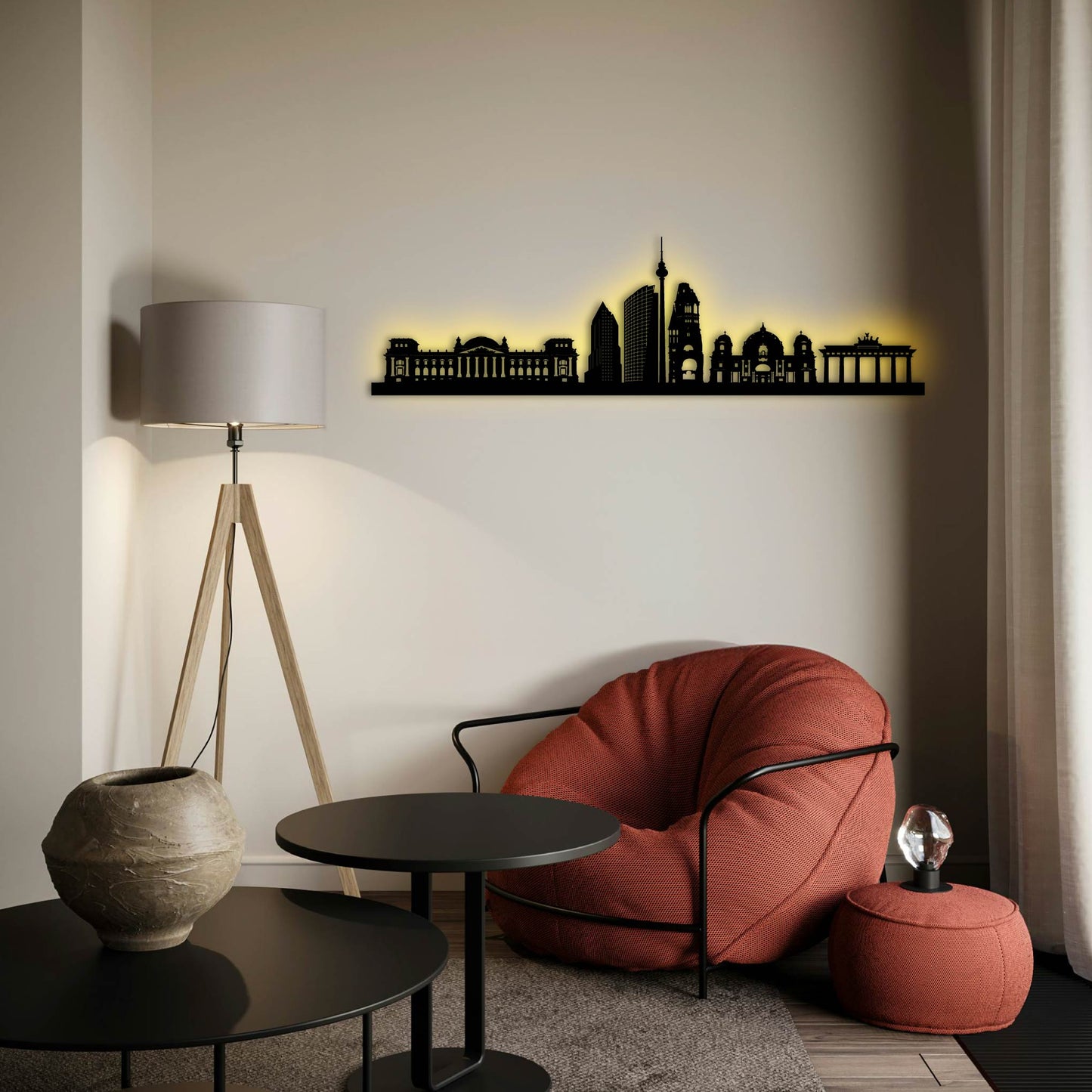 BERLIN GERMANY METAL WALL ART