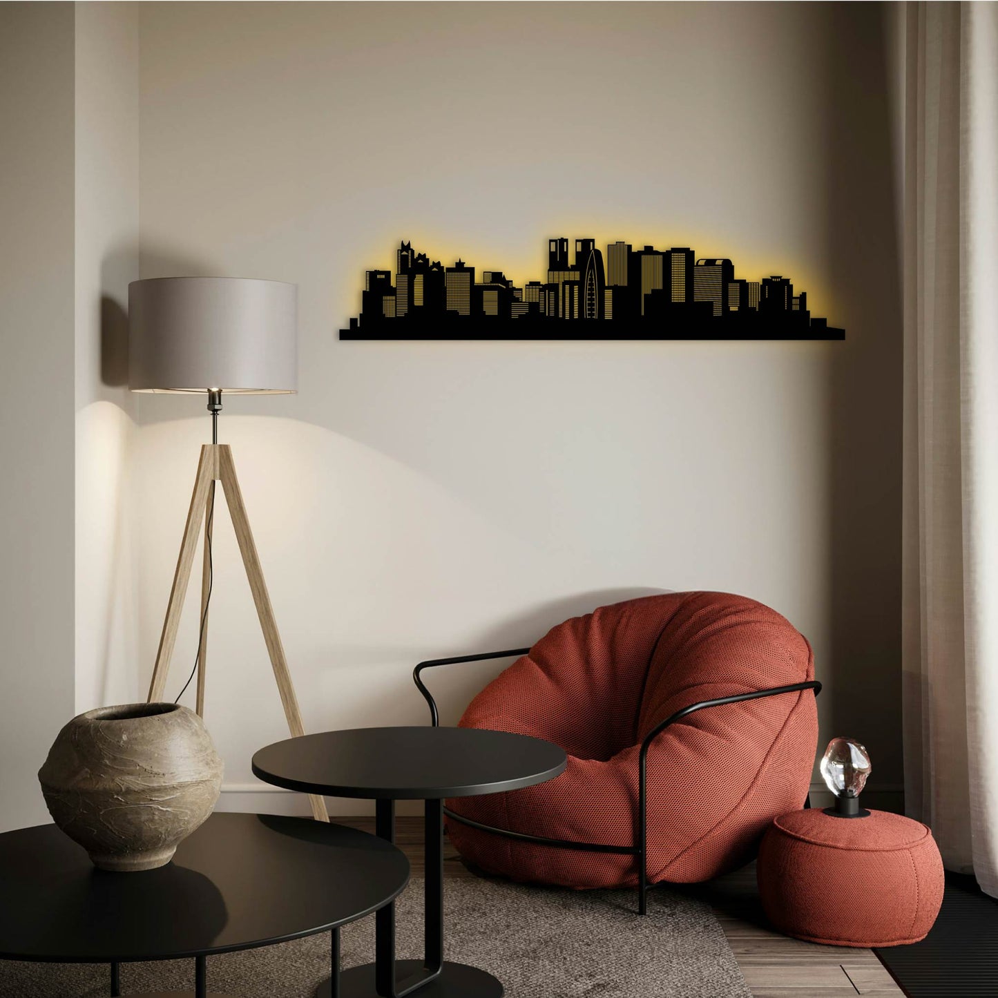 TOKYO JAPAN METAL WALL ART