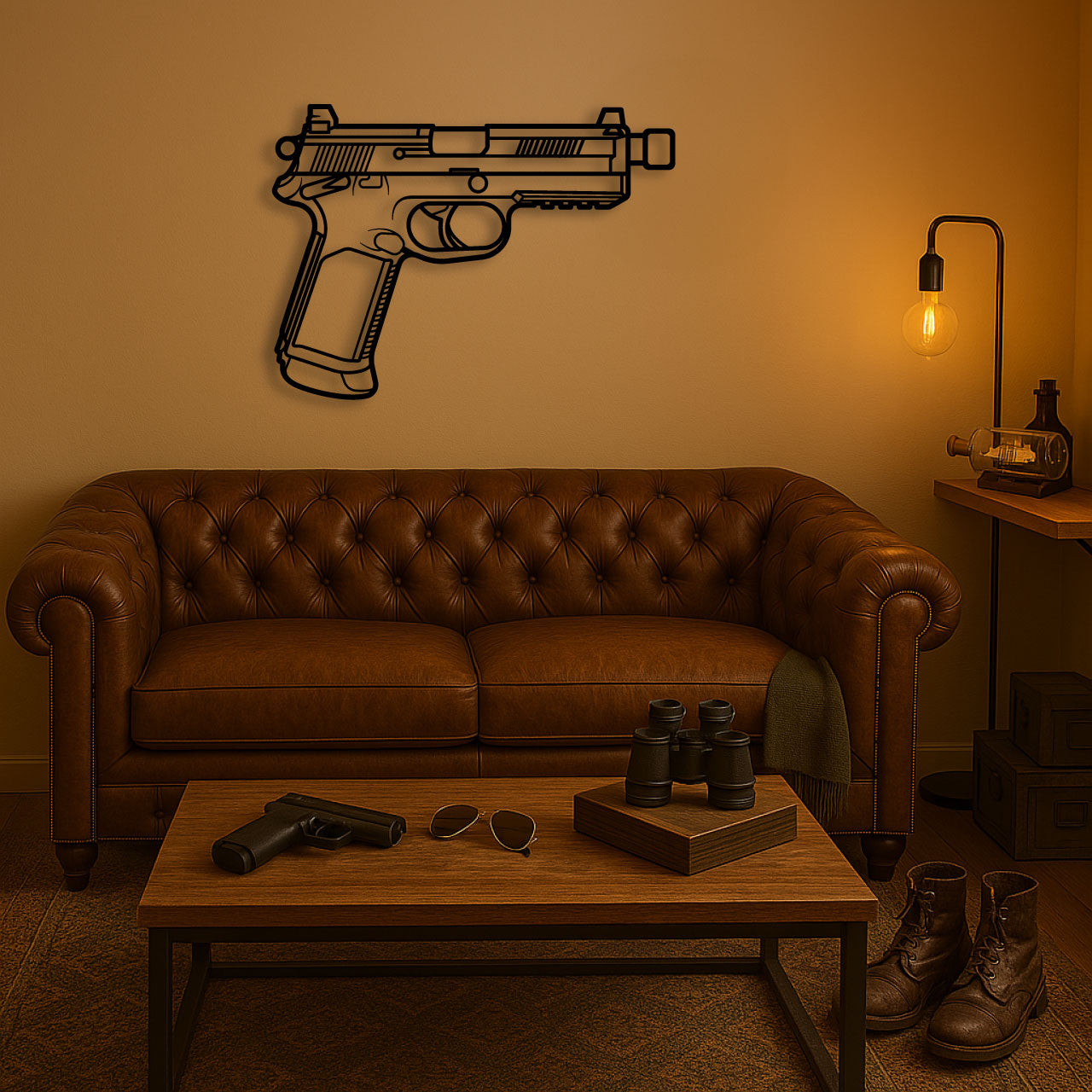 FNX 45 METAL WALL ART