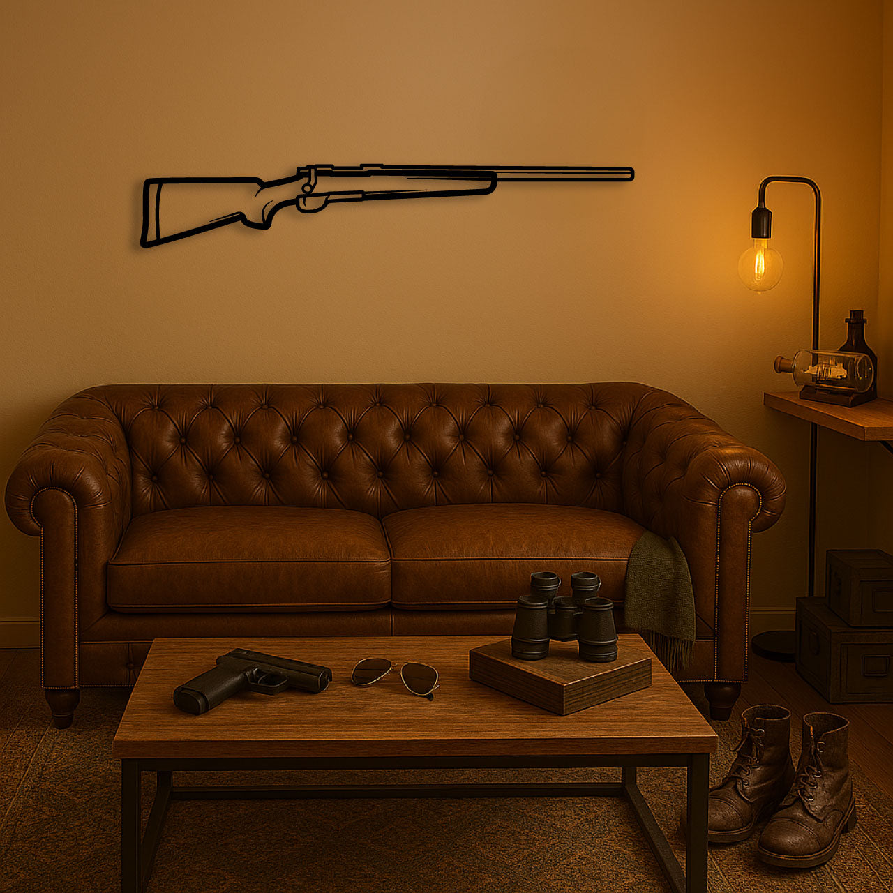 308 WINCHESTER METAL WALL ART