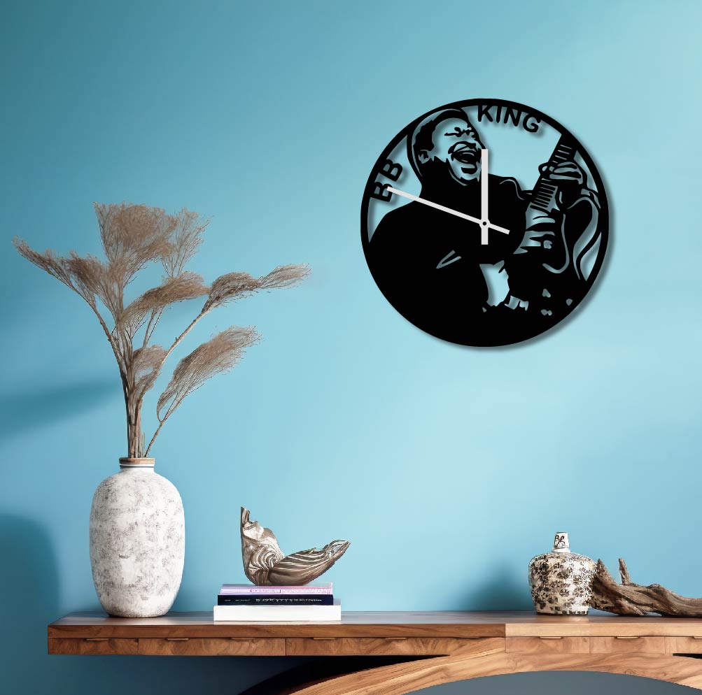 BOBBY BROWN METAL WALL ART CLOCK