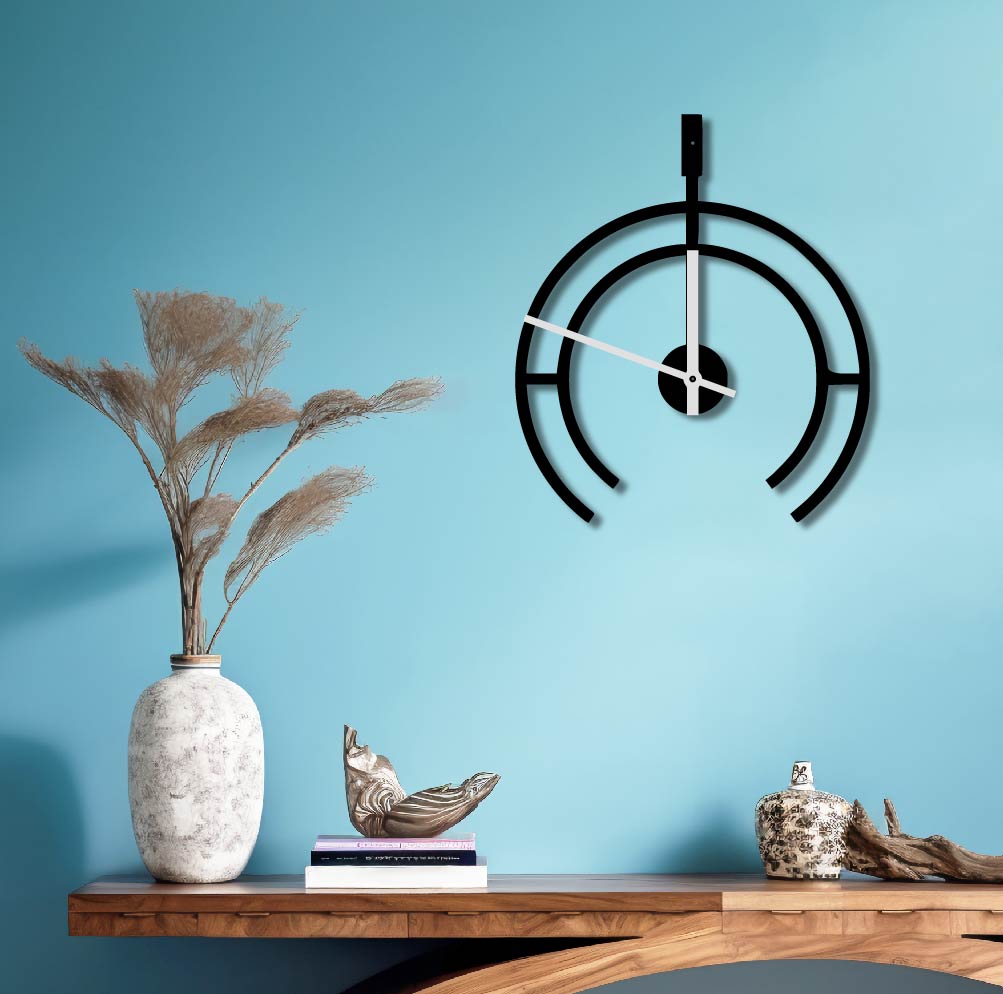 GUN SCOPE METAL WALL ART CLOCK 3