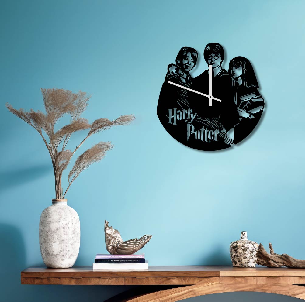HARRY POTTER METAL WALL ART CLOCK