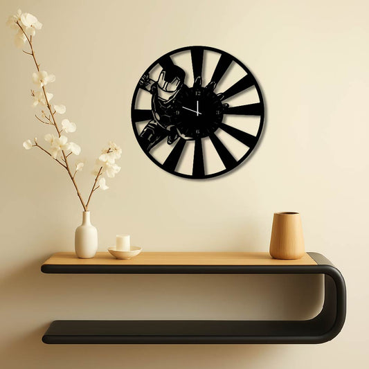 IRONMAN METAL WALL ART CLOCK