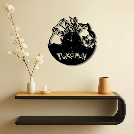 POKEMON METAL WALL ART CLOCK