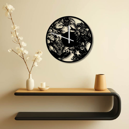 AVENGERS METAL WALL ART CLOCK