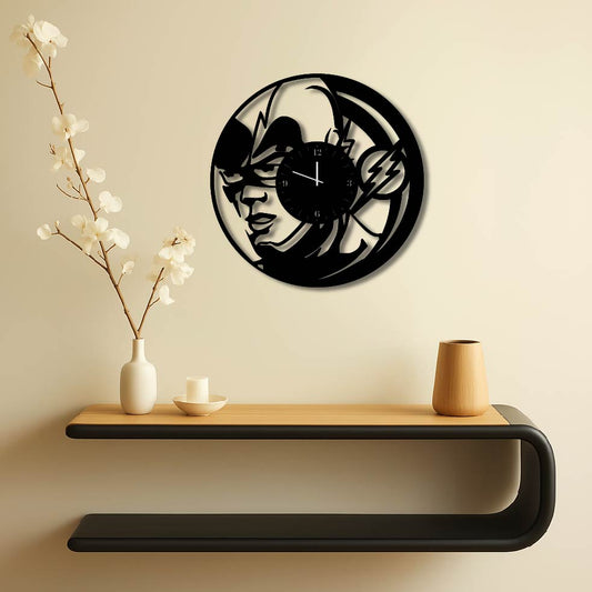 THE FLASH METAL WALL ART CLOCK