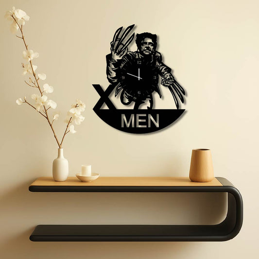 X-MEN WOLVERINE WALL ART CLOCK