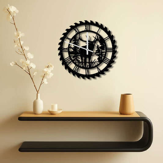 ELK METAL WALL ART CLOCK