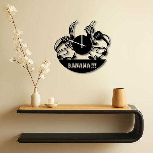MINIONS METAL WALL ART CLOCK