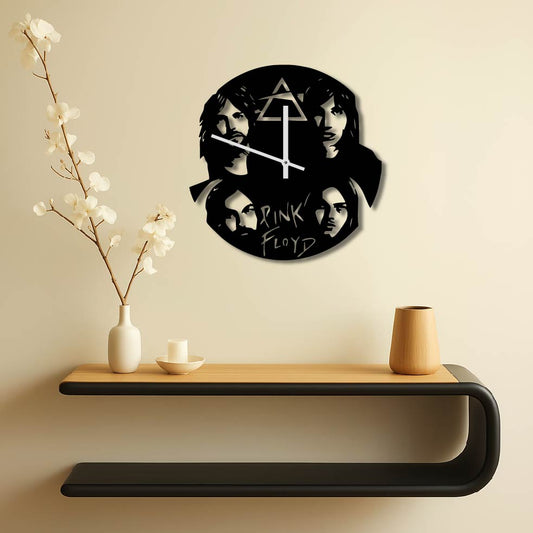 PINK FLOYD METAL WALL ART CLOCK