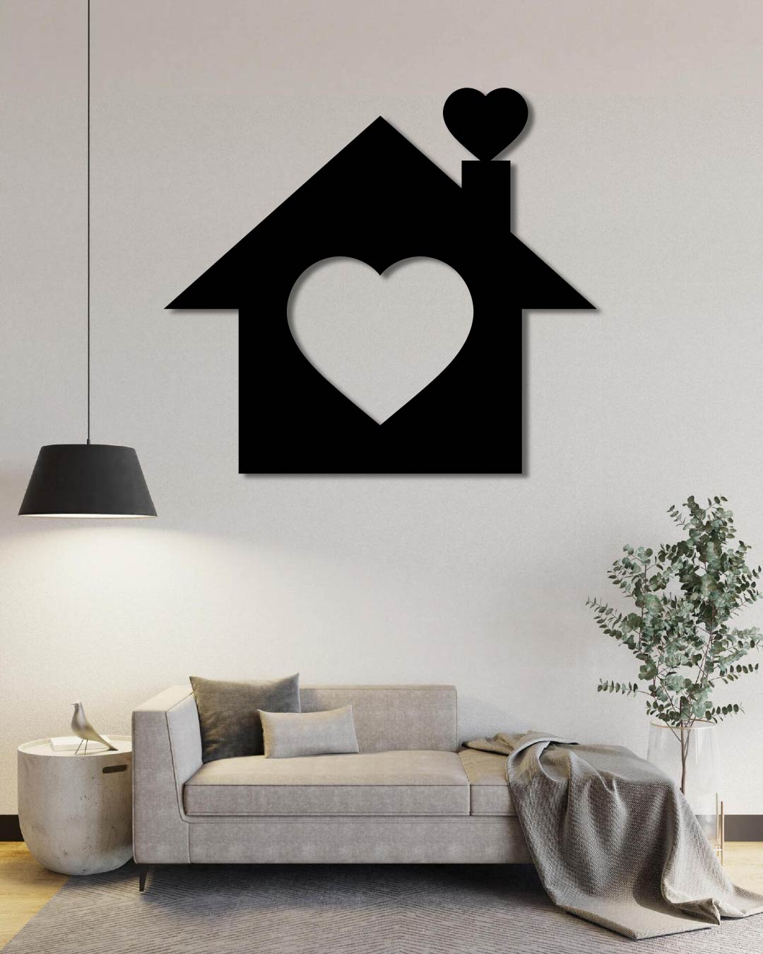 HOME METAL WALL ART
