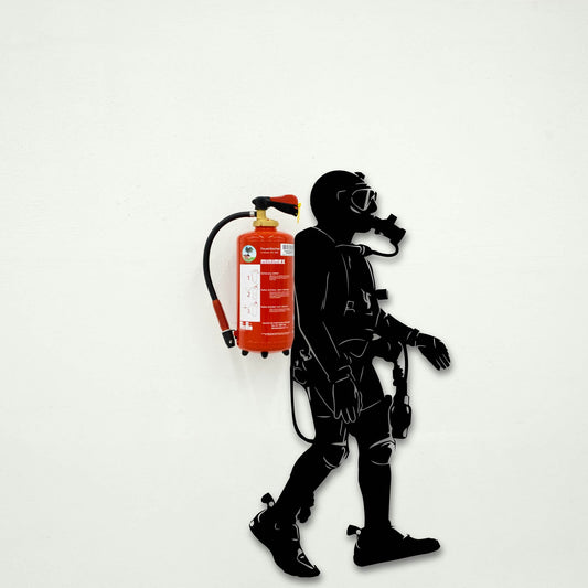 DIVER 2 METAL WALL ART